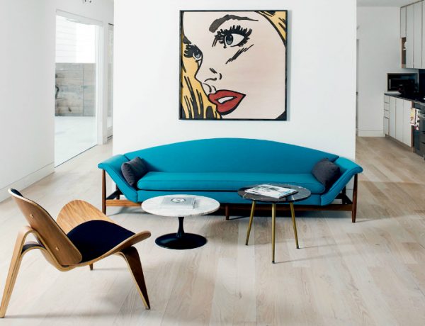 10 Inspiring Modern Apartment Designs with Mid-Century Living Rooms