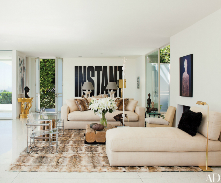 Incredible Modern Living Room Designs featured in Architectural Digest