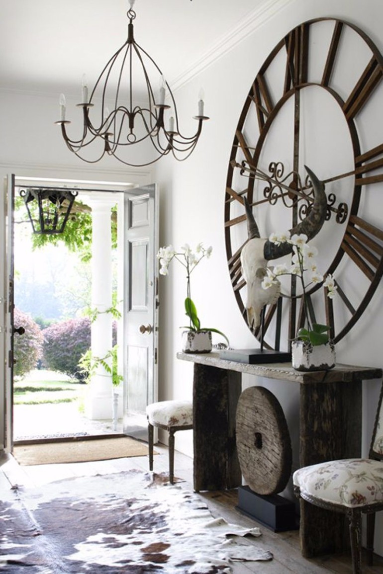 Elevate Your Living Room Design by Using Clocks