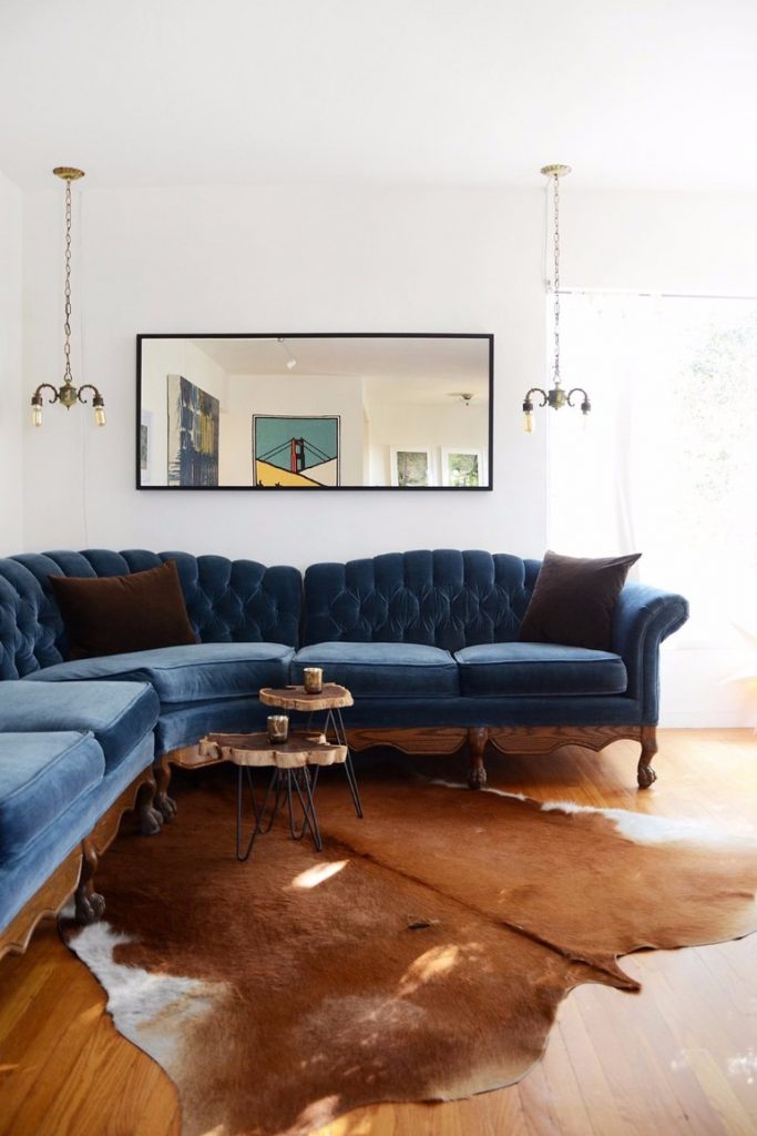 Living Room Fur Rugs to Elevate Your Interior Design