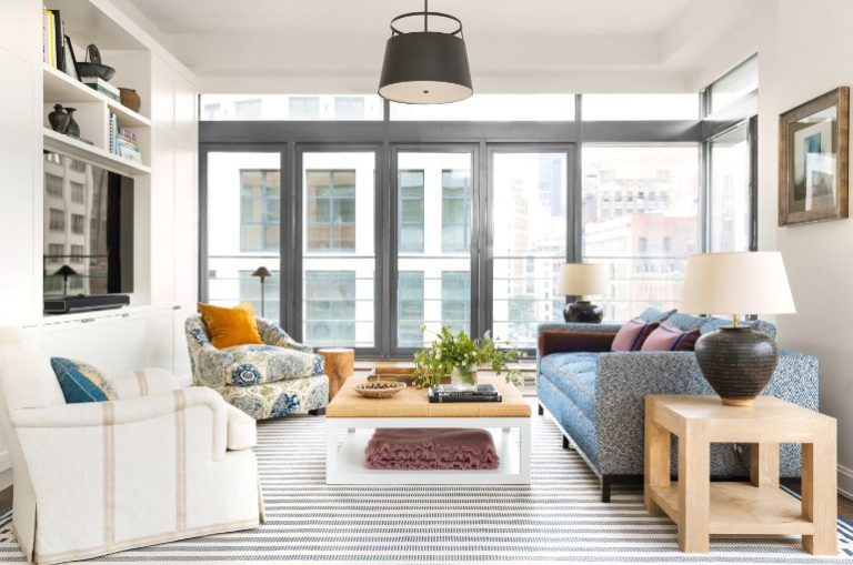 Living Room Inspiration: Manhattan Apartment Filled with Pattern