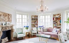 Living Room Inspiration Pastel Home in Cosmopolitan NYC FEAT