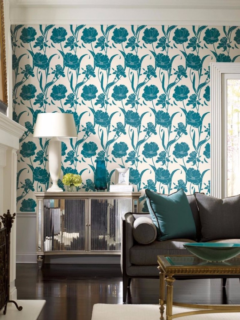 Wallpaper design ideas for your living room