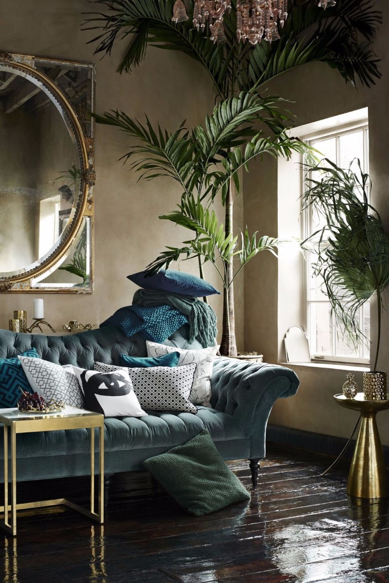 Amazing Velvet Living Rooms Design