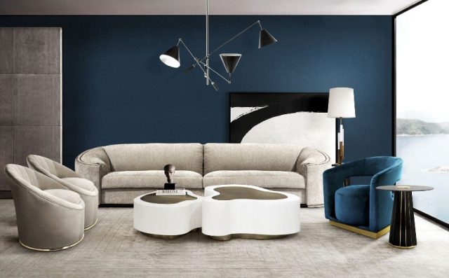 Incredible Modern Living Room Designs featured in Architectural Digest