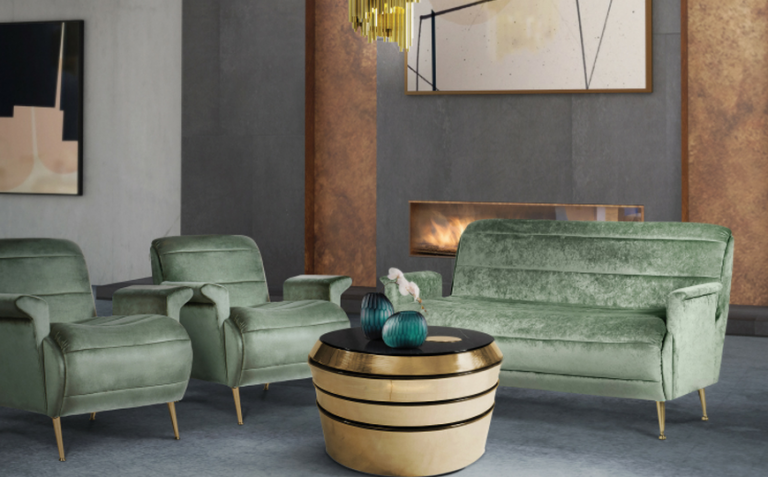 5 Gorgeous Living Room Designs Using a Velvet Sofa!