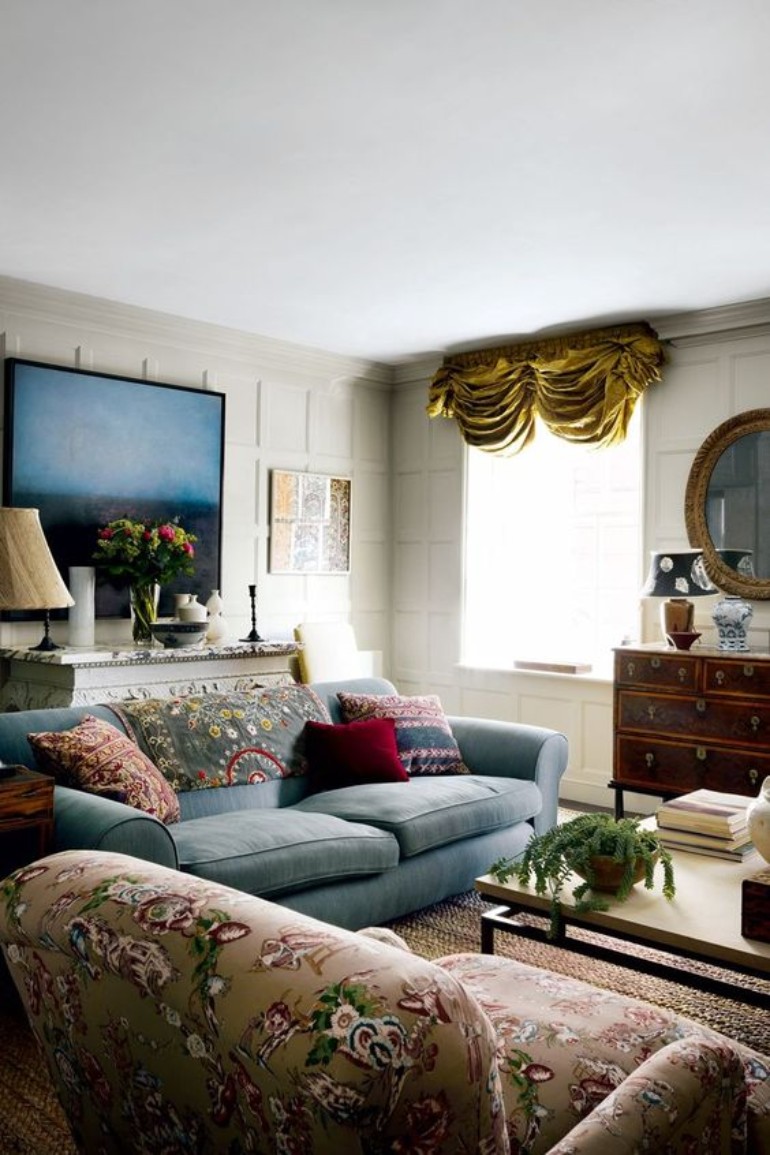 British Living Room Design In Honor Of 100% Design