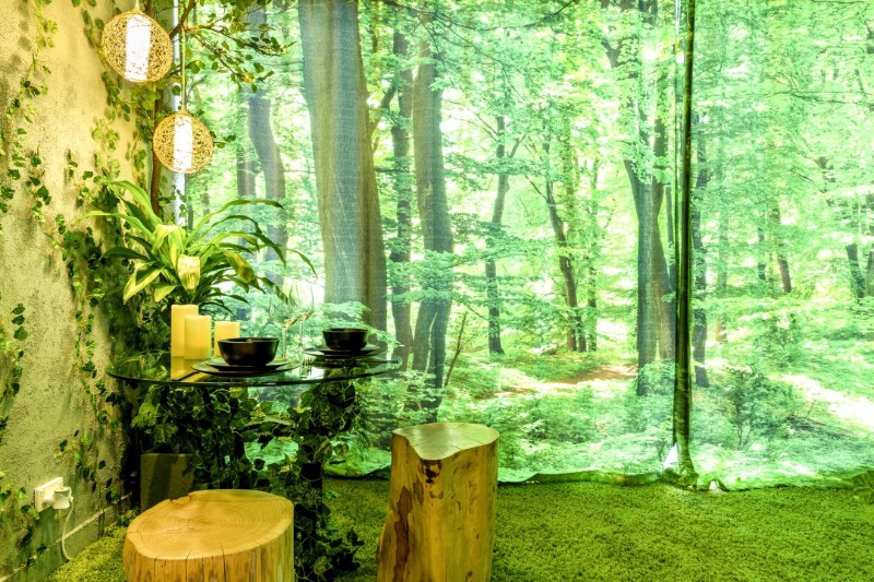 Across The Globe A Stunning Forest Themed Apartment In Melbourne
