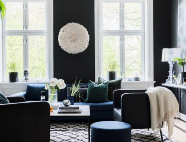A Norwegian Home In Dark Shades Is Both Trendy And Inviting!