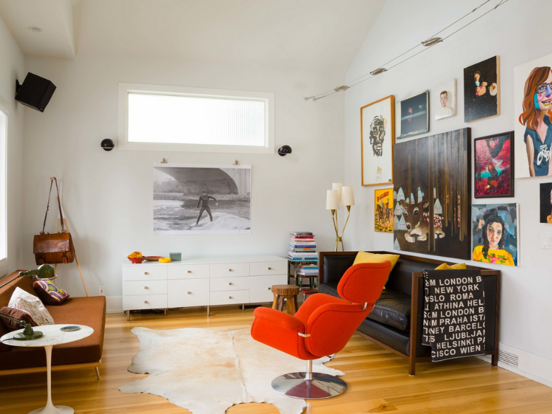 These Orange Living Rooms Will Make You Fall In Love All Over Again!_4