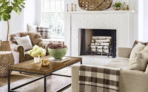 Snapshot of Fireplace Design Ideas Scandinavian Style Living Room