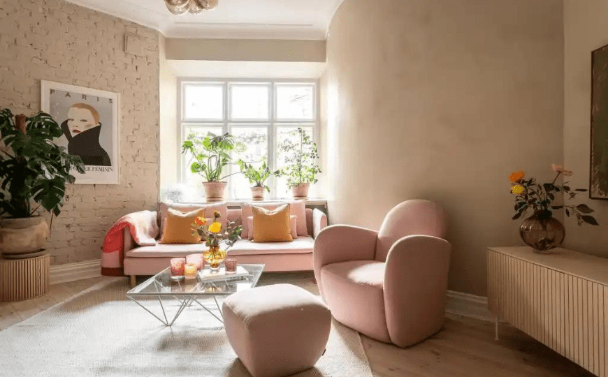 7 Pink Sofa Living Room Ideas For A Warm Yet Bold Effect